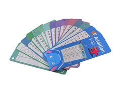 4-Pack Arithmetic Flashcards Set