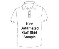 Sample - 3-4 Kids Custom Sub Golf Shirt