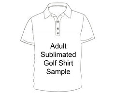 Sample - M Custom Unisex Sub Golf Shirt