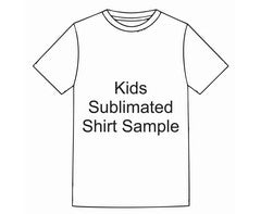 Sample - 3-4 Custom Kids Sub T-Shirt
