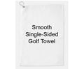 Sample - Smooth Custom Single-Sided Golf Towel