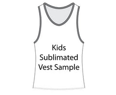 Sample - 3-4 Custom Kids Sub Vest