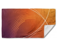 Fluffy Custom Single-Sided Sub Beach Towel - Large
