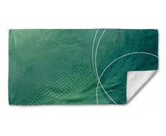 Fluffy Custom Single-Sided Sub Beach Towel -Medium